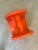 Multifunctional Children's Chair in Orange by Johannes Foersom & Peter Hiort Lorenzen for Cado For Sale - Image 10 of 11