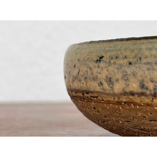 Ceramic Mid-Century Modern Danish Studio Pottery Bowl from Søholm, 1960s For Sale - Image 7 of 12