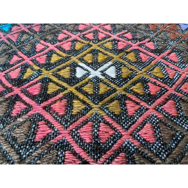 1930s Vintage Turkish Traditional Kilim Rug, 1930s For Sale - Image 5 of 11