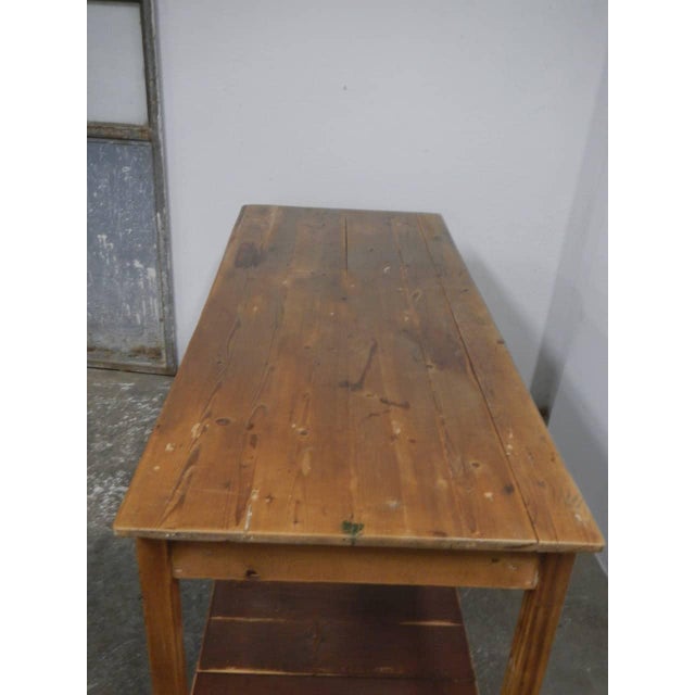 Vintage Fir Counter, 1970s For Sale - Image 6 of 11