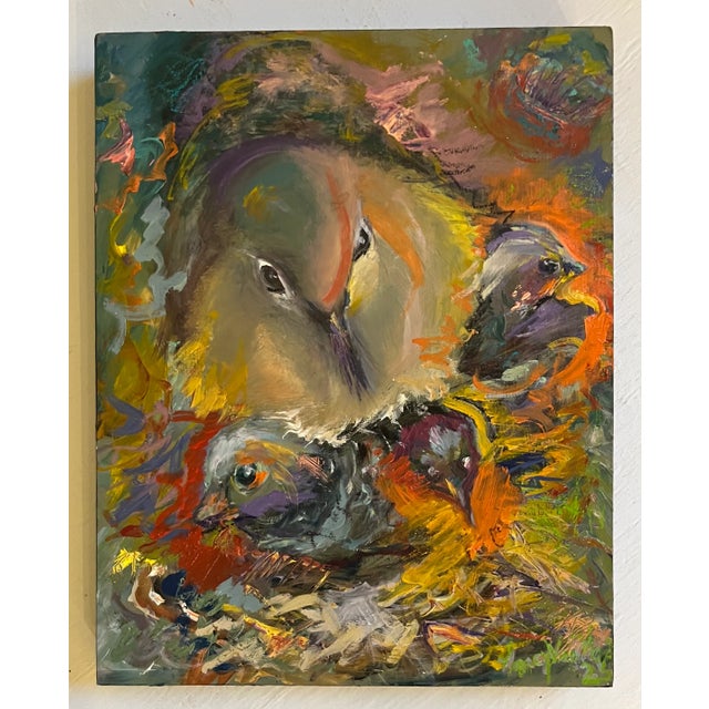 Wood "The Nest", Original Oil Paintings, Van Ness For Sale - Image 7 of 10