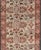 Vintage Oushak Rug From Turkey With All-Over Floral Design in Ivory, Brown & Red For Sale - Image 4 of 13