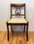 Wood Mid-Century Duncan Phyfe Style Carved Mahogany Lyre Back Side Chairs - A Pair For Sale - Image 7 of 12