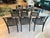 A set of 8 "Governor Alston" Regency style dining chairs from the Baker Historic Charleston Collection. Set includes 6...