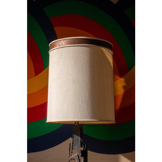 1960s MCM Laurel Brutalist Lamp - Richard Barr for Laurel Lamp Company For Sale - Image 9 of 10