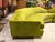 1960s MCM Reupholstered Avocado Velvet Curved 2-Piece Sofa For Sale - Image 5 of 9