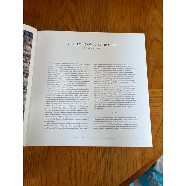 White Cecily Brown 2008 First Edition Rizzoli Gagosian Large Art Monograph For Sale - Image 8 of 12