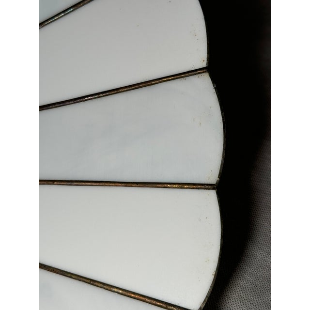 Vintage Segmented Glass Pendant Lamp, 1970s For Sale - Image 9 of 11