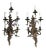 19th Century French Louis XV Style Five-Arm Wall Sconces - a Pair For Sale