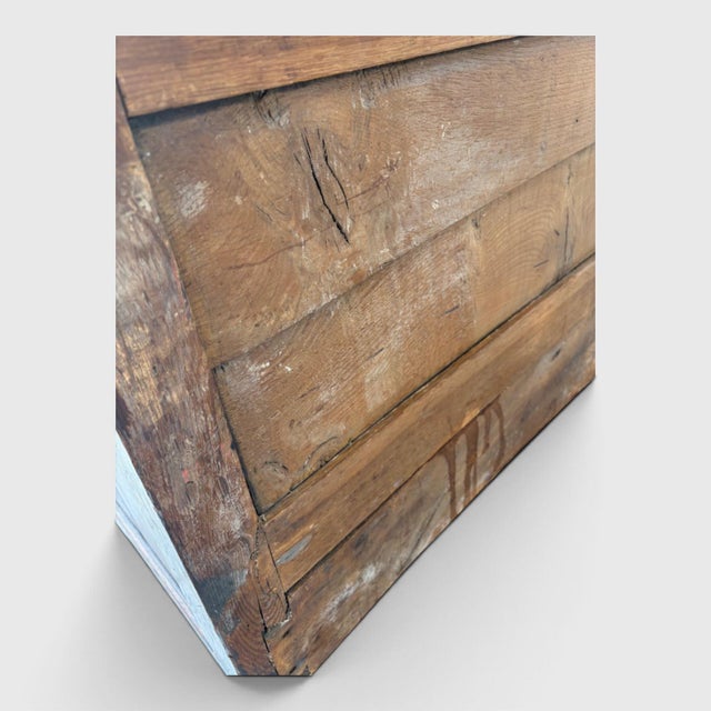 Brown A Substantial Period Oak Linen Cabinet / Armoire c.1780 For Sale - Image 8 of 9