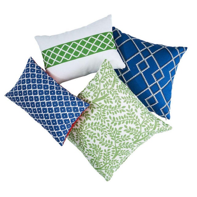 2020s Schumacher Zella Pillow For Sale - Image 5 of 6
