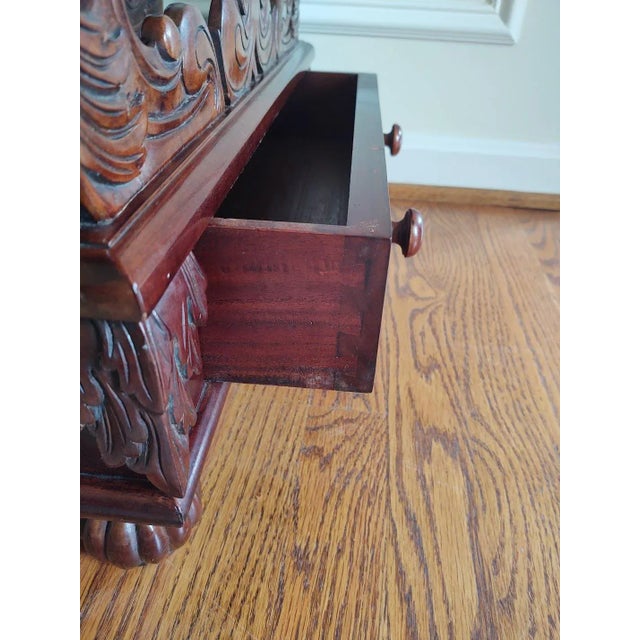 Vintage Solid Wood Magazine Rack For Sale In Baltimore - Image 6 of 9