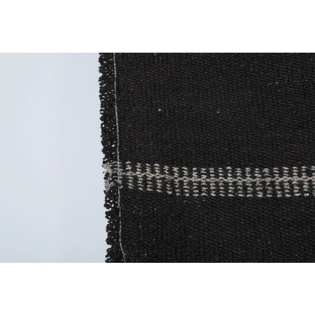 Textile Turkish Nomadic Goat Hair Kilim Rug 6'4" X 9'6" For Sale - Image 7 of 12