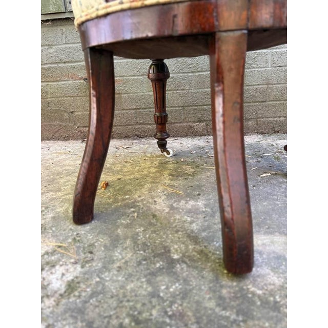 Early 20th Century Victorian Gondola Style Side Chair For Sale - Image 12 of 18