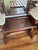 Early 20th Century Antique Anglo-Indian Carved Hardwood Marble Top Vanity Dressing Table For Sale - Image 5 of 17
