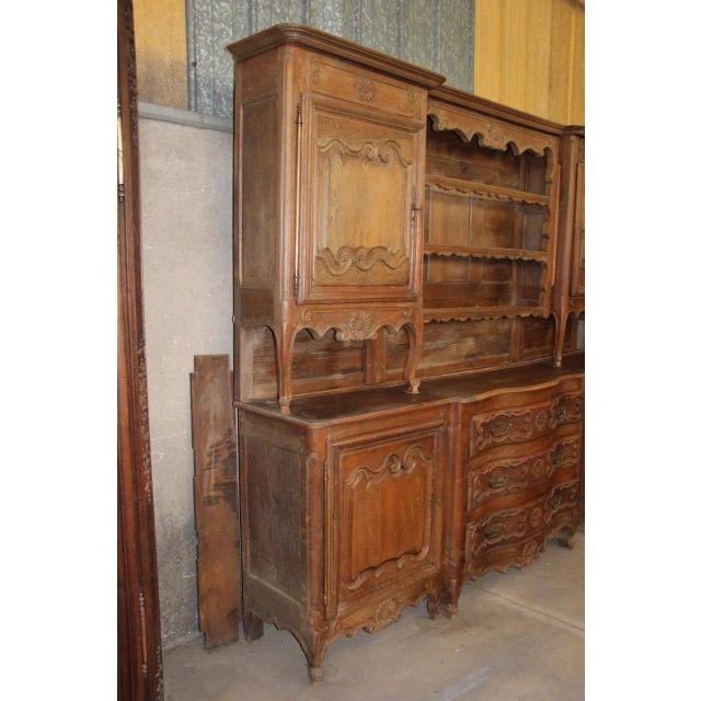 two-body dresser buffet, from the Lorraine region manufactured at the beginning of the 20th century on a model exhibited...
