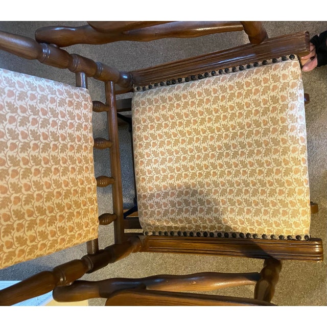 1900 - 1909 19th Century Wakefield Platform Rocking Chair For Sale - Image 5 of 8