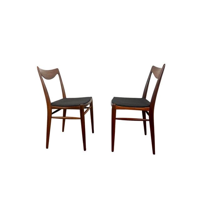 Set of 6 Norwegian Bambi Teak Dining Chairs by Rastad & Relling for Gustav Bahus For Sale - Image 13 of 18