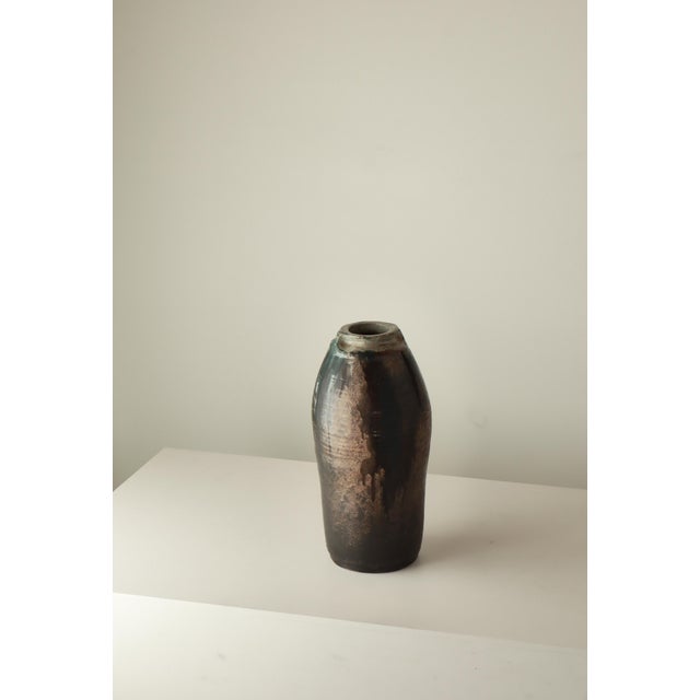 Scandinavian Modern Stoneware Floor Vase by Chris Moes, Denmark, 1966 For Sale - Image 3 of 16