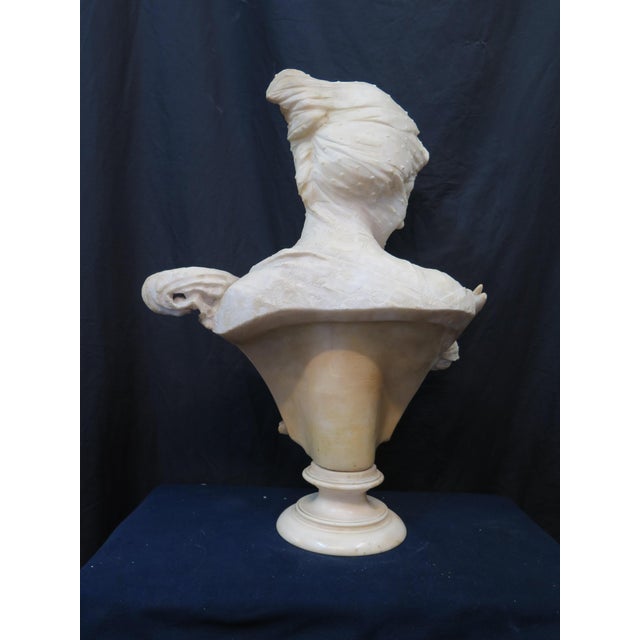 Late 19th Century Alabaster Sculpture by Emilio Fiaschi For Sale - Image 9 of 11