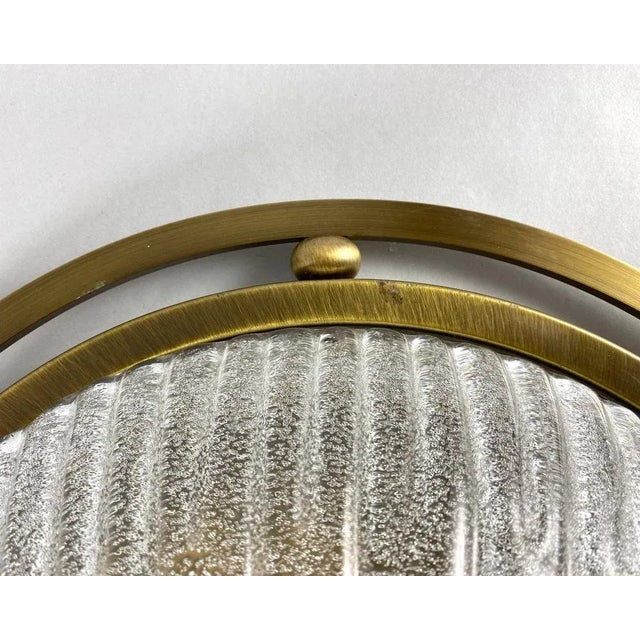 Large Vintage Ceiling Flush Mount by Fisher Leuchten, Germany For Sale - Image 5 of 10