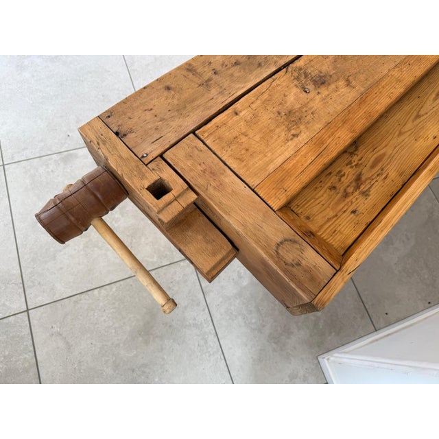 Antique Workbench, 1890s For Sale - Image 16 of 18