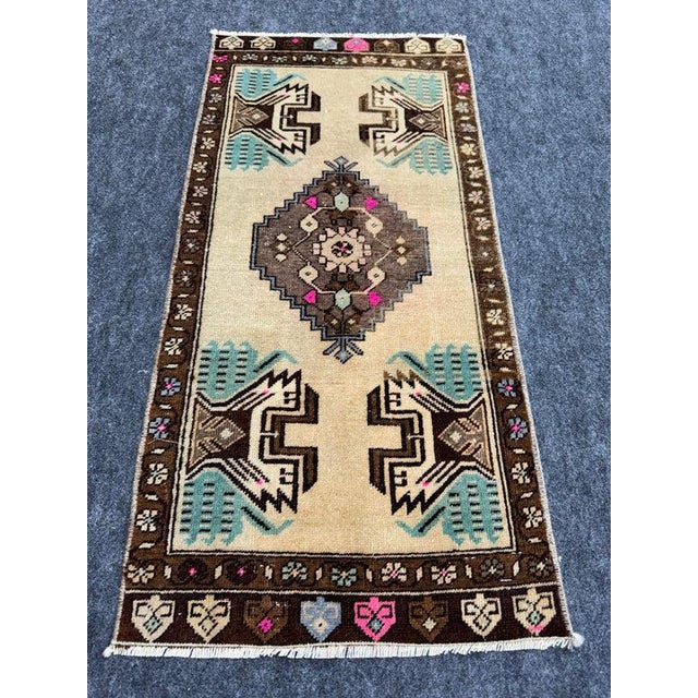 Turkish Yastik Rug 1'5" x 3' #24298 Explore a curated collection of hallway runners, wool rugs, and handmade masterpieces...