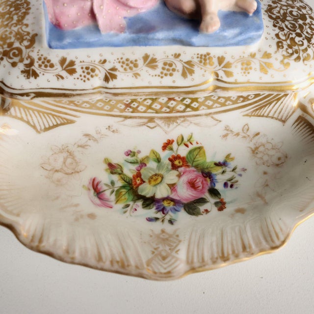 French Inkwell in Porcelain For Sale - Image 6 of 10