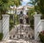 Vintage French-Style Cast Iron Garden Driveway Gates With Side Panels For Sale In West Palm - Image 6 of 10