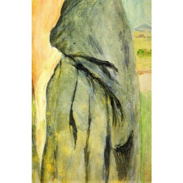 Philip Richard Morris, The Cloaked Shepherdess, Watercolour, 1890s-1910s For Sale - Image 5 of 18