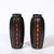 Pair of Art Deco Ceramic Vases W/ Geometric Motifs Signed Faincerie St Ghislain For Sale - Image 9 of 14