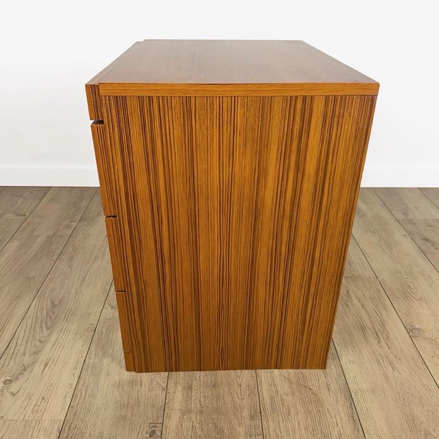 Brown Danish Chest of Drawers with Teak Veneer, 1970s For Sale - Image 8 of 15