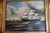 Sailing Ships, 20th Century, Oil Paintings, Framed, Set of 2 For Sale - Image 14 of 18