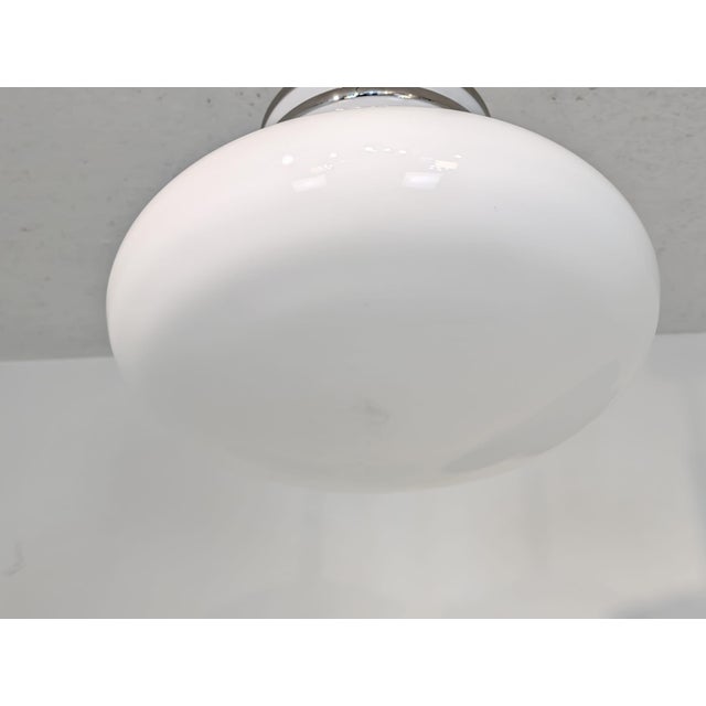 Opal Glass Pendant Lamp by Peill & Putzler, 1960s For Sale - Image 9 of 17