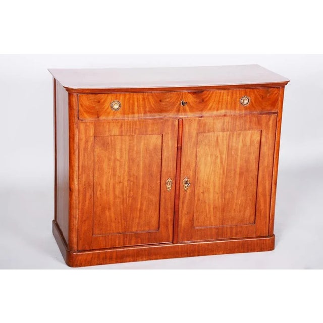 Biedermeier Commode in Mahogany, Germany, 1840s For Sale - Image 9 of 11