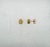 Gia 2 Carats Each Yellow Cushion Diamond Bezel Stud Earrings in 18k Yellow Gold, A Pair For Sale - Image 4 of 6