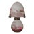 French Art Deco Mushroom Table Lamp by Muller Freres - 1920s France For Sale