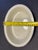 Vintage Lenox Montclair Platinum Trim Oval Serving Bowls – Pair of Ivory China Vegetable Dishes Holiday Tableware For Sale - Image 10 of 10