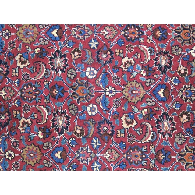 1960s 1960s Khorassan Gallery Rug 4' X 16'10" For Sale - Image 5 of 12