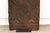19th Century Ancient Hourglass Carved Motif African Door For Sale - Image 5 of 8
