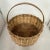 Tennessee Amish Made Hardwood Gathering Basket For Sale - Image 4 of 5