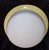 Mid-Century Modern Mid-Century Modern Ceiling Lamp with Yellow Metal Base by Bega, 1960s For Sale - Image 3 of 9
