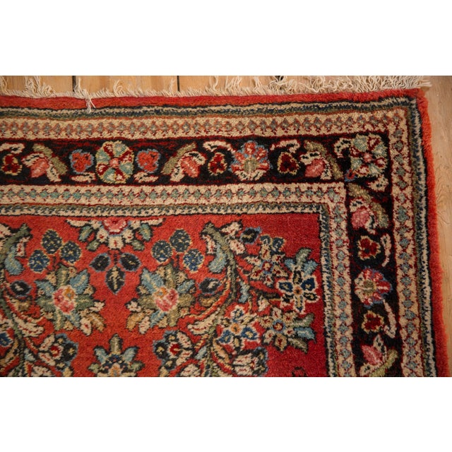 1940s Vintage Sarouk Rug Runner - 2'9" x 12'1" For Sale - Image 5 of 9
