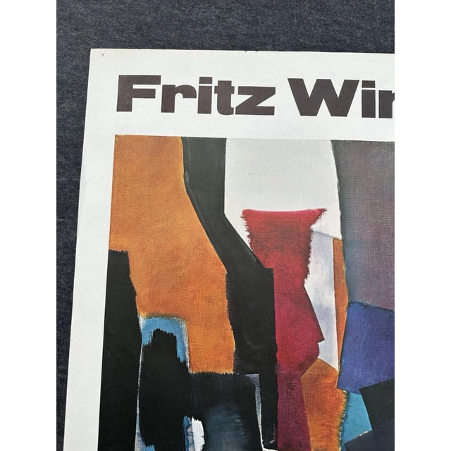 Neue Galerie Kassel Exhibition Poster from Fritz Winter, 1977 For Sale - Image 6 of 13