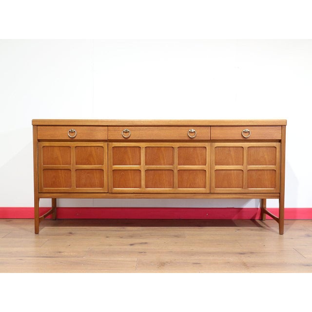 Mid Century Modern Vintage Teak Credenza Sideboard by Nathan Danish Style For Sale - Image 10 of 13