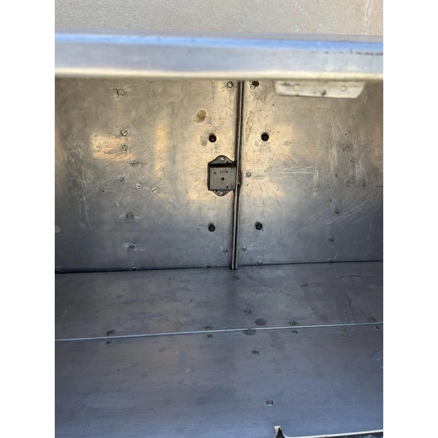 Antique Art Deco Steel Metal Dual Sided Dental Medical Cabinets Bar - A Pair For Sale - Image 15 of 18