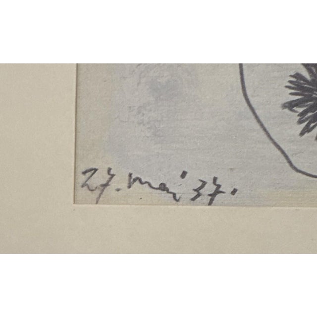 Pablo Picasso, Guernica Study, 1937, Offset Lithograph For Sale - Image 10 of 11