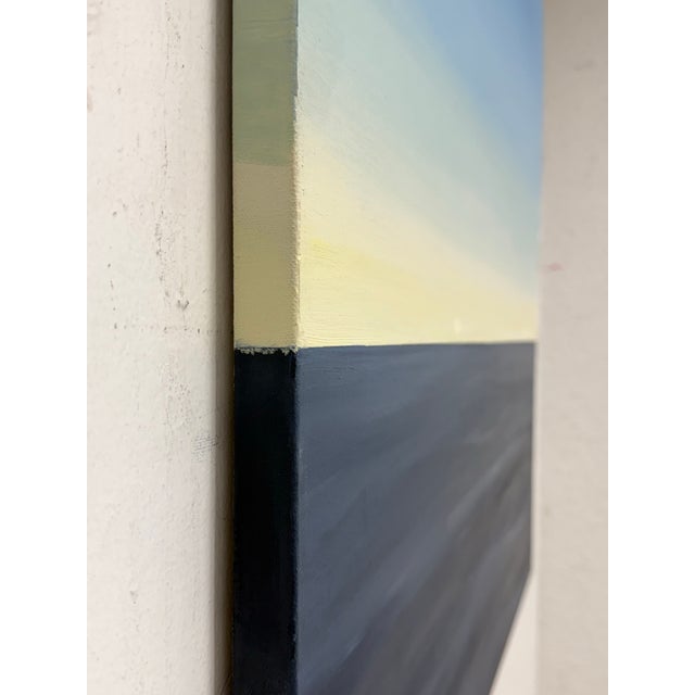 Textile Circa 2010 Hilla Hueber "Summer Morning" Original Painting, Signed For Sale - Image 7 of 12