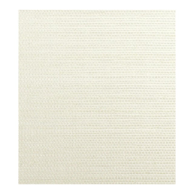 The House of Scalamandré Sisal Wallcovering, Meringue For Sale