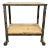 Industrial Side Table on Wheels, 1960s For Sale